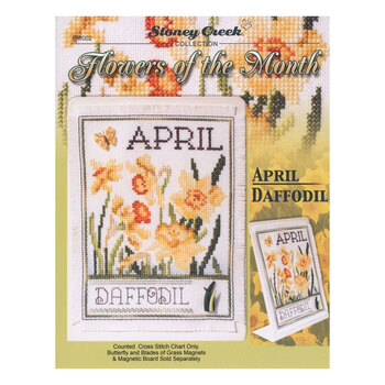 Flowers of the Month - April Daffodil Cross Stitch Pattern