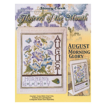 Flowers of the Month - August Morning Glory Cross Stitch Pattern