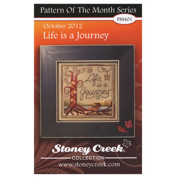 Pattern of the Month Series - Life is a Journey Cross Stitch Pattern