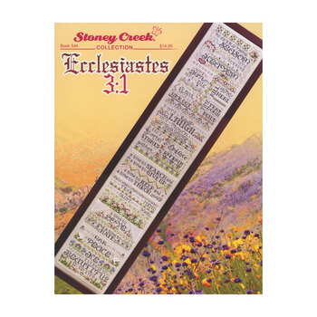 Ecclesiastes 3:1 Cross Stitch Pattern