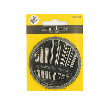 John James Sewers Compact Needle Assortment - 30ct
