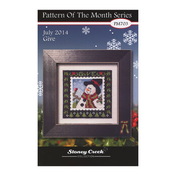 Pattern of the Month Series - Give Cross Stitch Pattern