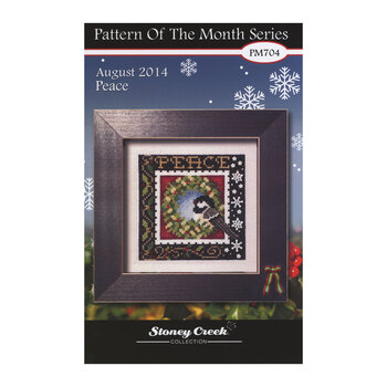 Pattern of the Month Series - Peace Cross Stitch Pattern