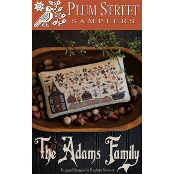 The Adams Family Cross Stitch Pattern by Plum Street Samplers
