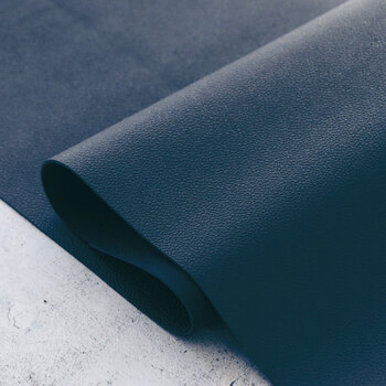 Navy Pebble Faux Leather 1/2 yard