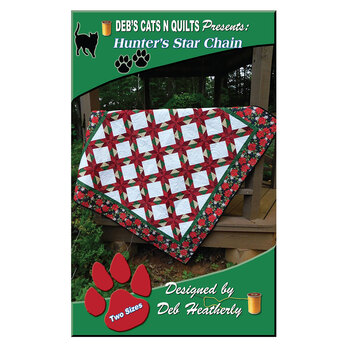 Hunter's Star Chain Quilt Pattern