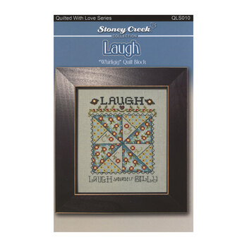 Quilted With Love - Laugh Cross Stitch Pattern