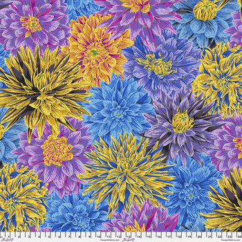 Kaffe Fassett Collective PWPJ137.COOL Bursting Stripes Cool by FreeSpirit Fabrics