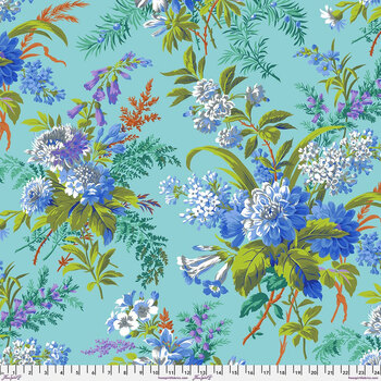 Kaffe Fassett Collective PWPJ141.BLUE Jardin Blue by FreeSpirit Fabrics
