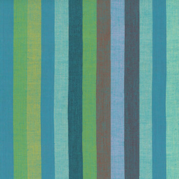 Woven Stripes WSGP003.AZURE Broad Stripe by Kaffe Fassett for FreeSpirit Fabrics