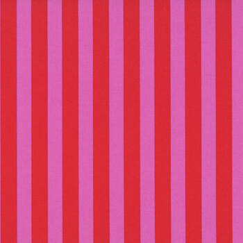 Tula's True Colors PWTP069.PEONY Tent Stripe by Tula Pink for FreeSpirit Fabrics