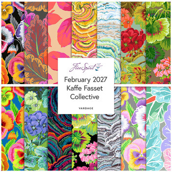 Kaffe Fassett Collective 2027  Yardage by FreeSpirit Fabrics