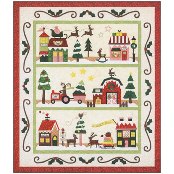 Reindeer Lane - Set of 7 Patterns + Fabric Accessory Packet