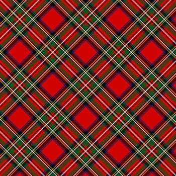 Countryside Christmas DP29738-24 Red Plaid Red Multi by Deborah Edwards & Kim Penner for Northcott Fabrics