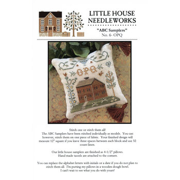 ABC Samplers No. 6 - OPQ Cross Stitch Pattern