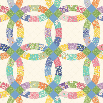 Aunt Grace Vintage Vibe 108" Wide QB352365D-MULTI Wedding Ring by Judie Rothermel for Marcus Fabrics