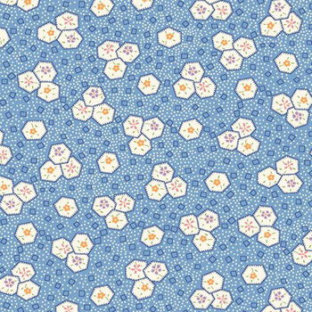 Aunt Grace Vintage Vibe R352306D-BLUE Patch by Judie Rothermel for Marcus Fabrics