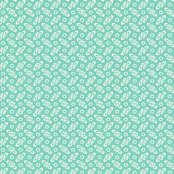 Aunt Grace Vintage Vibe R352309D-AQUA Bow by Judie Rothermel for Marcus Fabrics