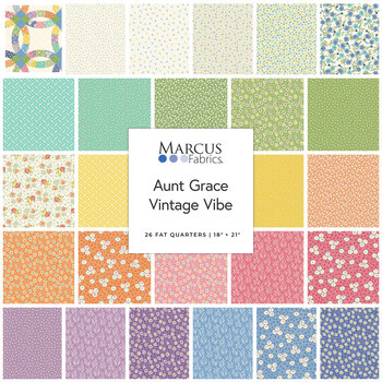 Aunt Grace Vintage Vibe  Fat Quarter Bundle Judie Rothermel for Marcus Fabrics