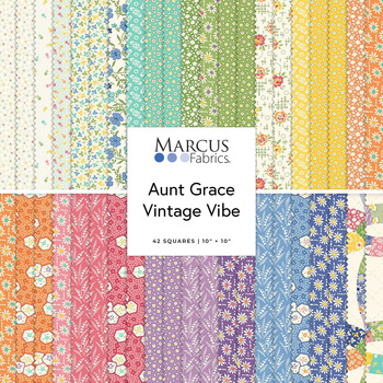 Aunt Grace Vintage Vibe  10" Squares Judie Rothermel for Marcus Fabrics