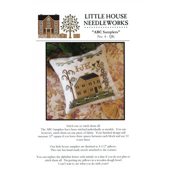 ABC Samplers No. 4 - IJK Cross Stitch Pattern