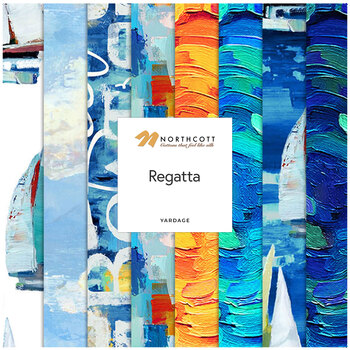 Regatta  Yardage by Iosif Derecichei for Northcott Fabrics