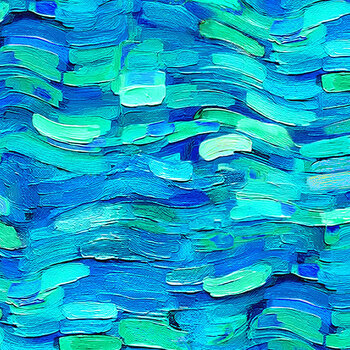 Regatta DP29637-66 Turquoise by Iosif Derecichei for Northcott Fabrics