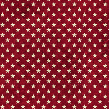 Stars & Stripes 15 - Stonehenge 29713-24 Red by Linda Ludovico for Northcott Fabrics