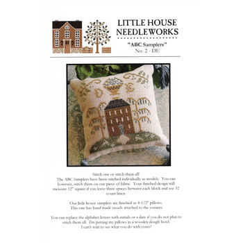 ABC Samplers No. 2 - DE Cross Stitch Pattern