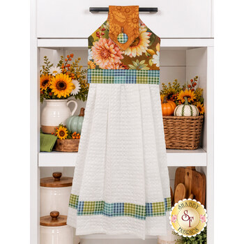  Hanging Towel Precut Kit - Baskets of Autumn Blessings - Multi
