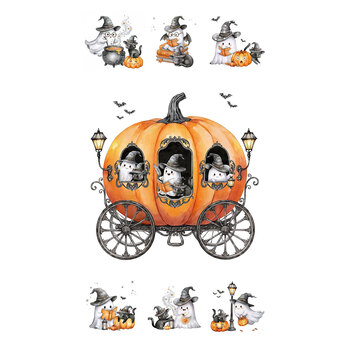 Wickedly Cute 29803-10 Panel by Deborah Edwards and Hafsa Iftikhar for Northcott Fabrics