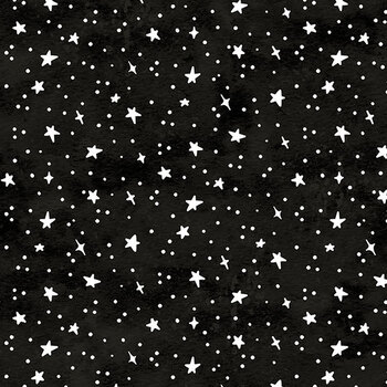 Wickedly Cute 29810-99 Black by Deborah Edwards and Hafsa Iftikhar for Northcott Fabrics