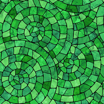 Festival of Light DP29625-74 Green by Deborah Edwards and Elena Belokrinitski for Northcott Fabrics