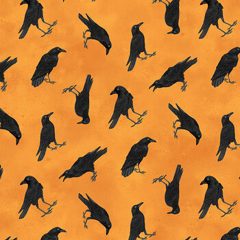 Twilight 29820-54 Orange by Deborah Edwards for Northcott Fabrics