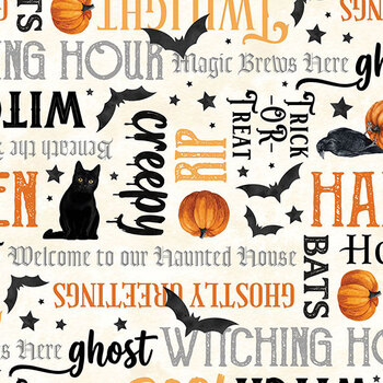 Twilight 29824-11 Off White by Deborah Edwards for Northcott Fabrics