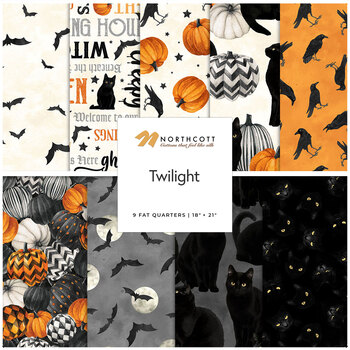 Twilight  Fat Quarter Bundle Deborah Edwards for Northcott Fabrics