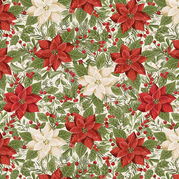 Jinglewood 29864-12 Beige by Deborah Edwards for Northcott Fabrics