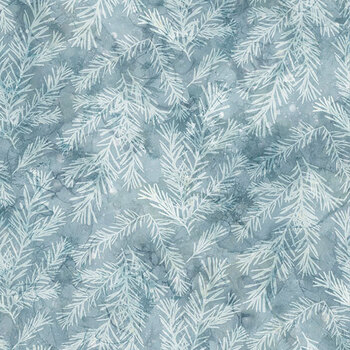 Nature's Spirit DP29345-44 Md Blue by Deborah Edwards and Melanie Samra for Northcott Fabrics