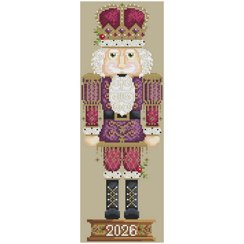 2026 Nutcracker Cross Stitch Pattern