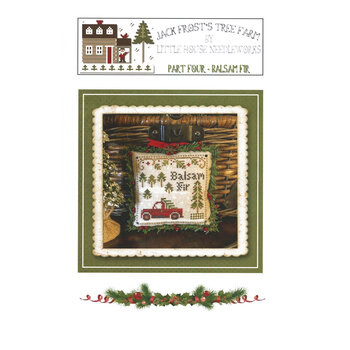 Jack Frost's Tree Farm - Part Four - Balsam Fir Cross Stitch Pattern