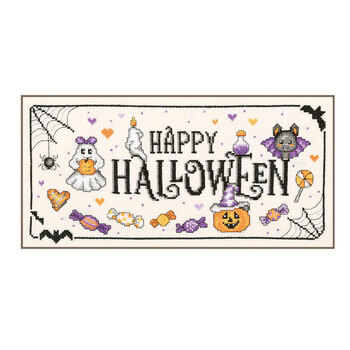 Happy Halloween Cross Stitch Kit