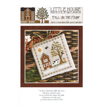 Fall on the Farm No. Six - With A Moo Moo Here Cross Stitch Pattern