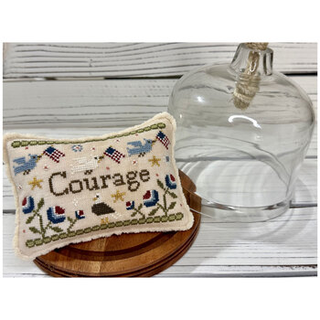 Virtues - Courage Cross Stitch Pattern