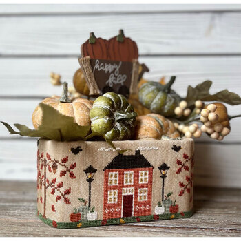 Autumn in a Box Cross Stitch Pattern