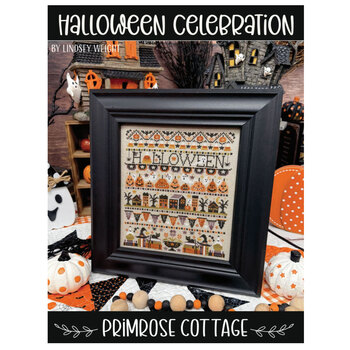 Halloween Celebration Cross Stitch Pattern by Primrose Cottage