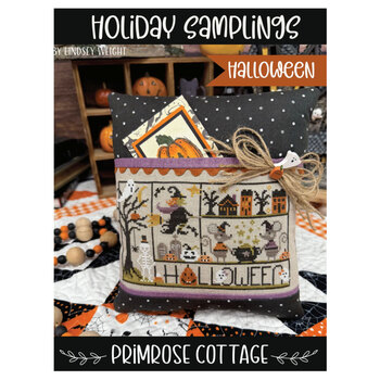 Holiday Samplings: Halloween Cross Stitch Pattern by Primrose Cottage