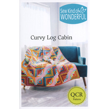Curvy Log Cabin Quilt Pattern