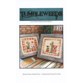 Tumbleweeds Desert Night, Desert Day Cross Stitch Pattern
