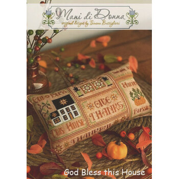 God Bless This House Cross Stitch Pattern