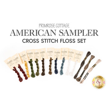 American Sampler  by Primrose Cottage Cross Stitch Floss Set
